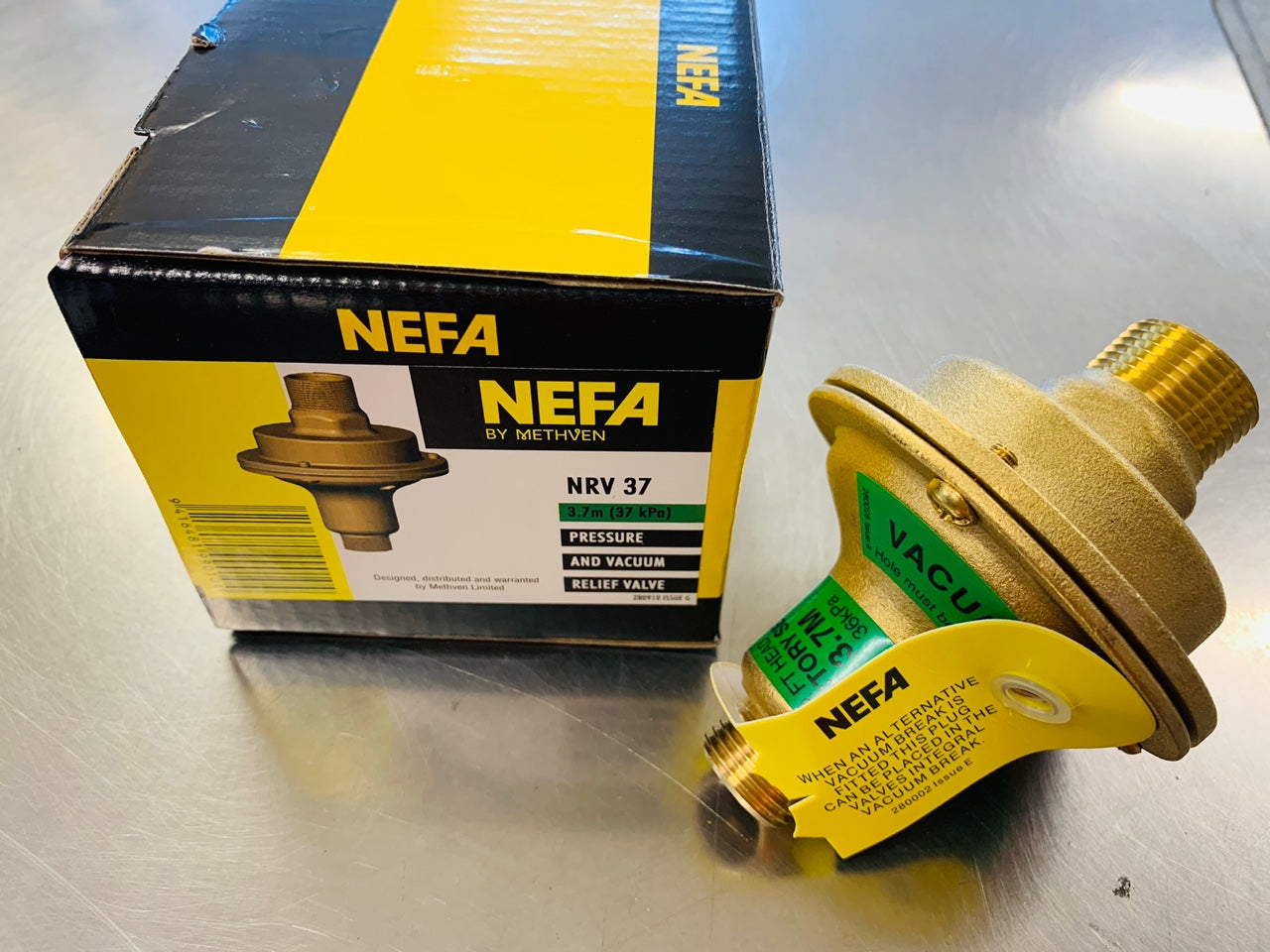 [V160] Nefa--- pressure relief valve 3.7m