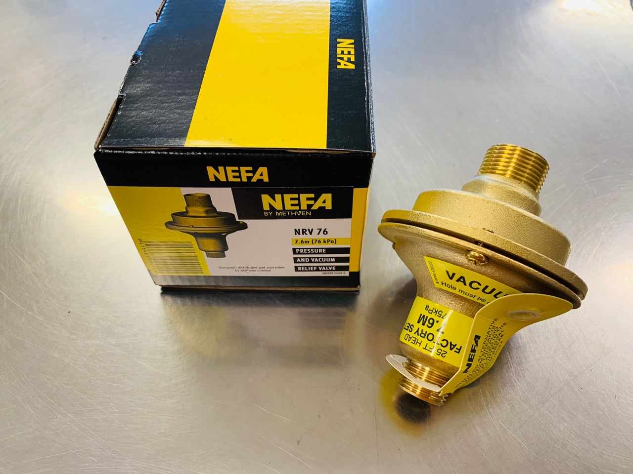 [V1061] Nefa --- pressure relief valve 7.6m