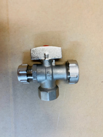 [BLV1011] Three Way Tap (15mm Female + 15mm/20mm Male)