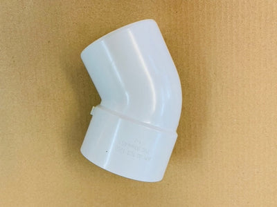 [PVC1005] PVC Waste Bend 45 Degree Male/Female