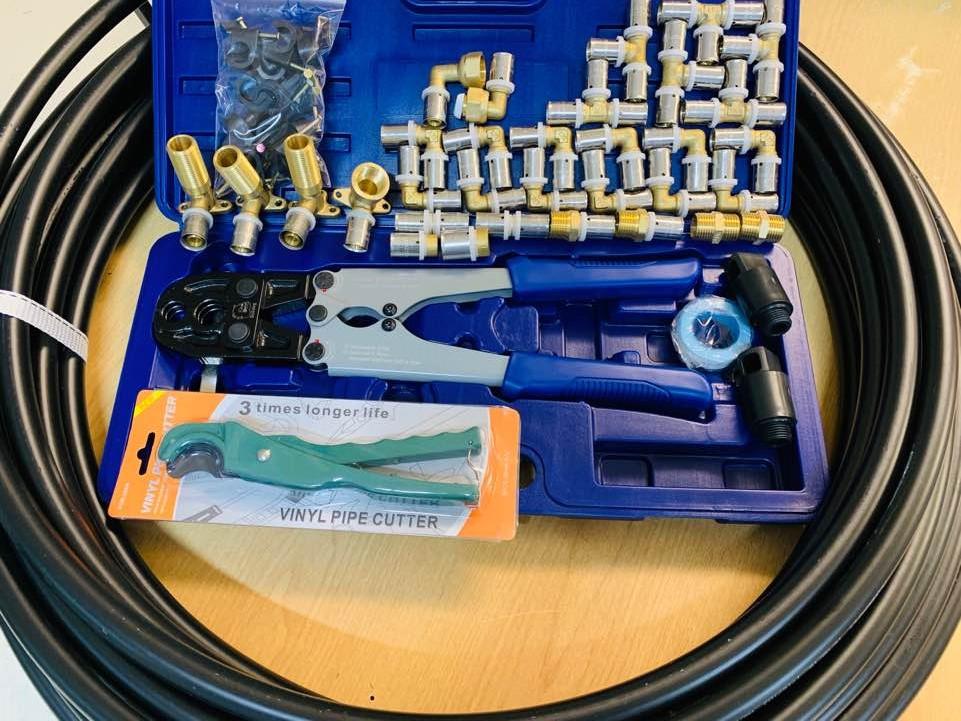 [877] Pex tool and fitting kit --- free shipping - NZ Pipe