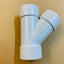 [1113] PVC 100mm Y juction 45 degree
