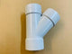 [1113] PVC 100mm Y juction 45 degree